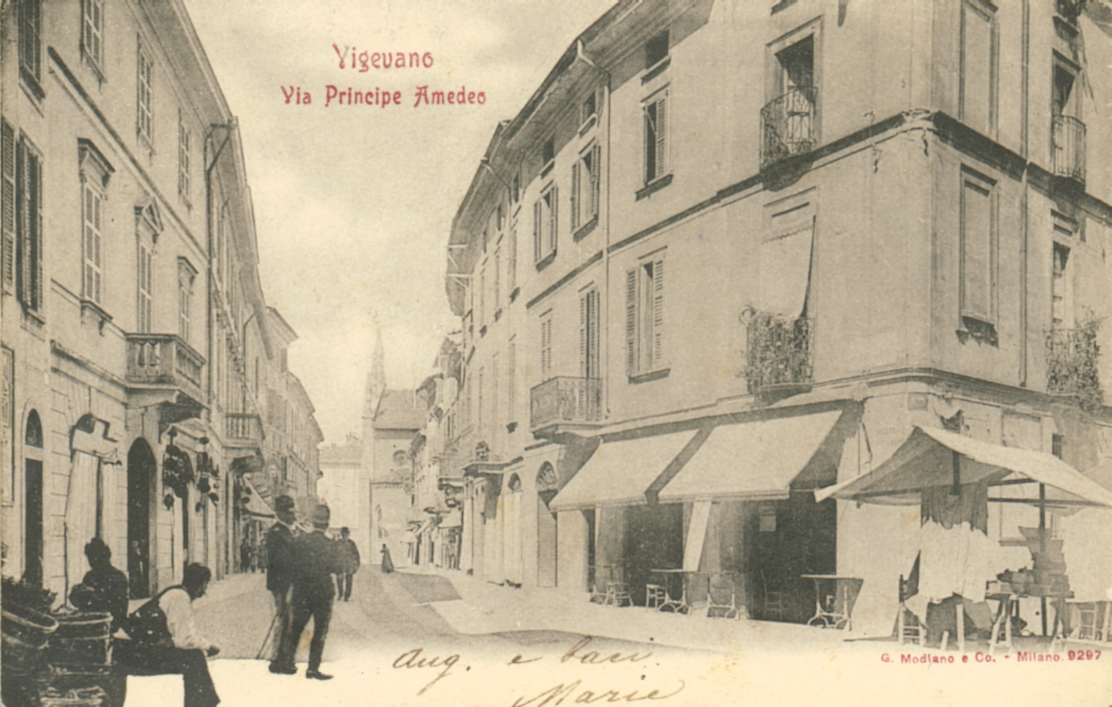 Vigevano, Via Pincipe Amedeo (ora Caduti della Liberazione)